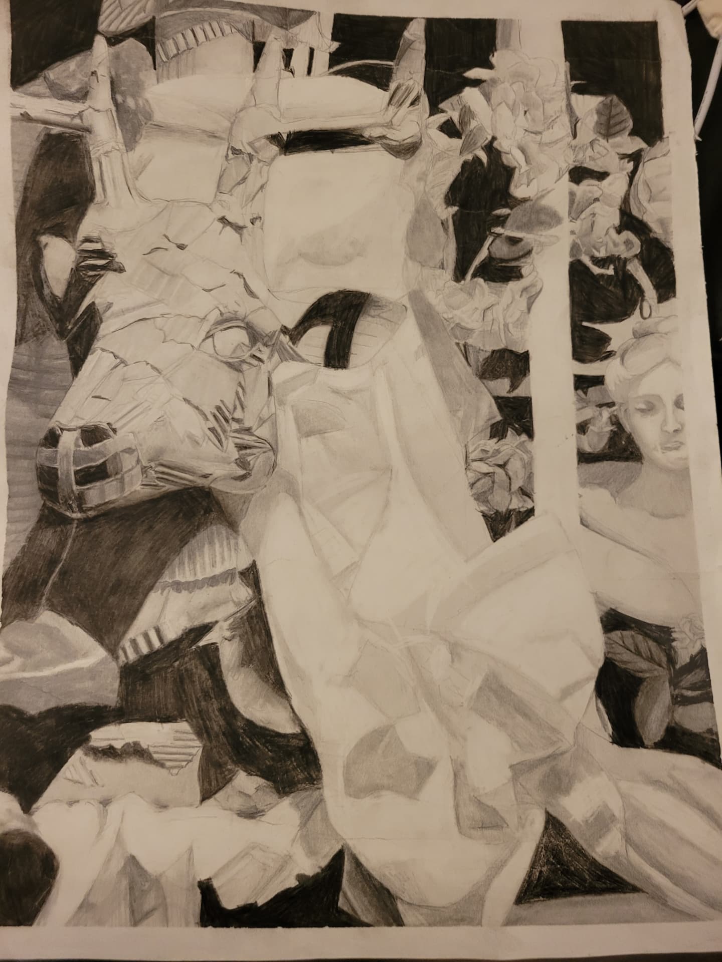 Still Life in Graphite — artwork by Ally Nash