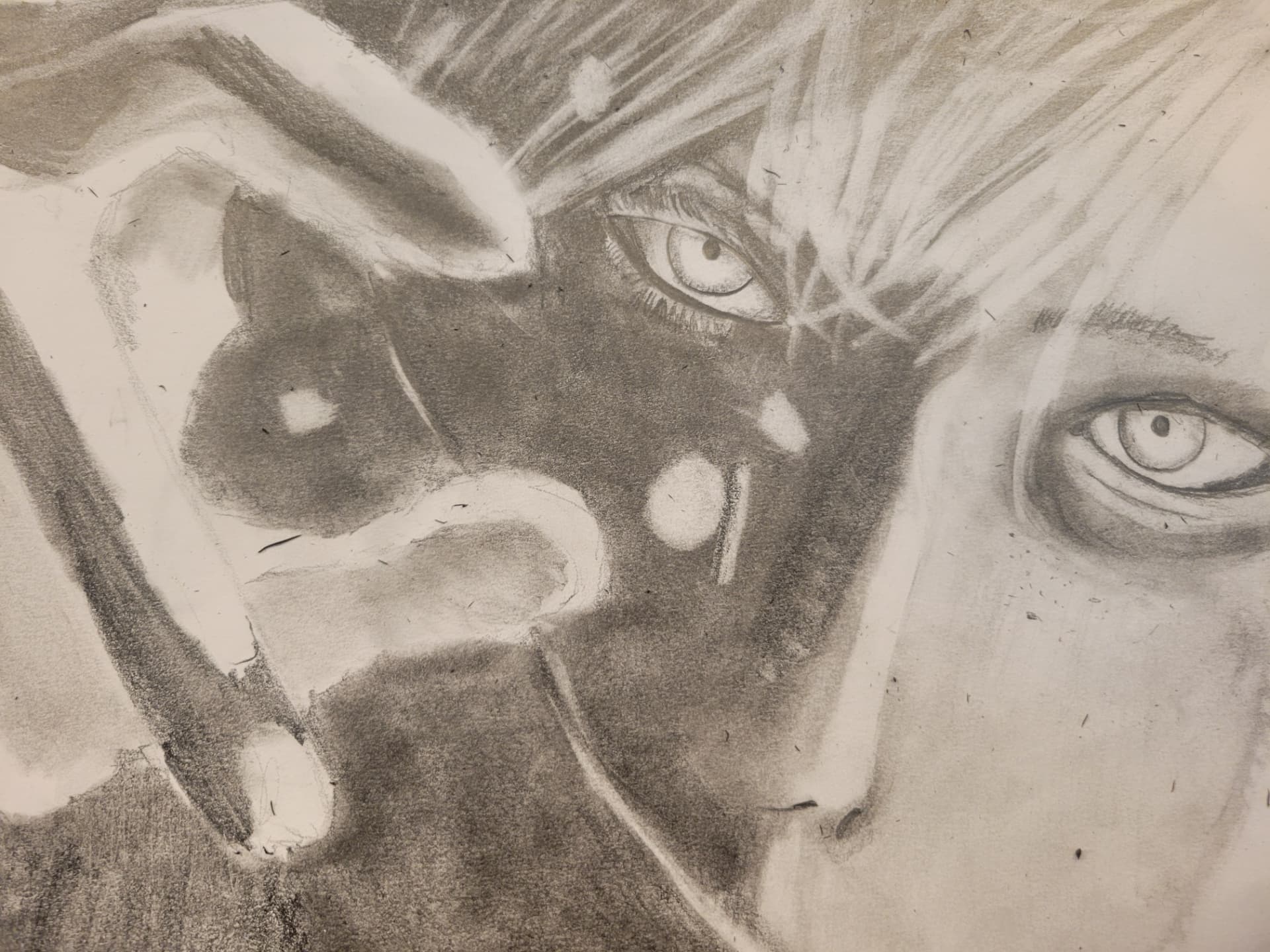 Charcoal Portrait — artwork by Ally Nash