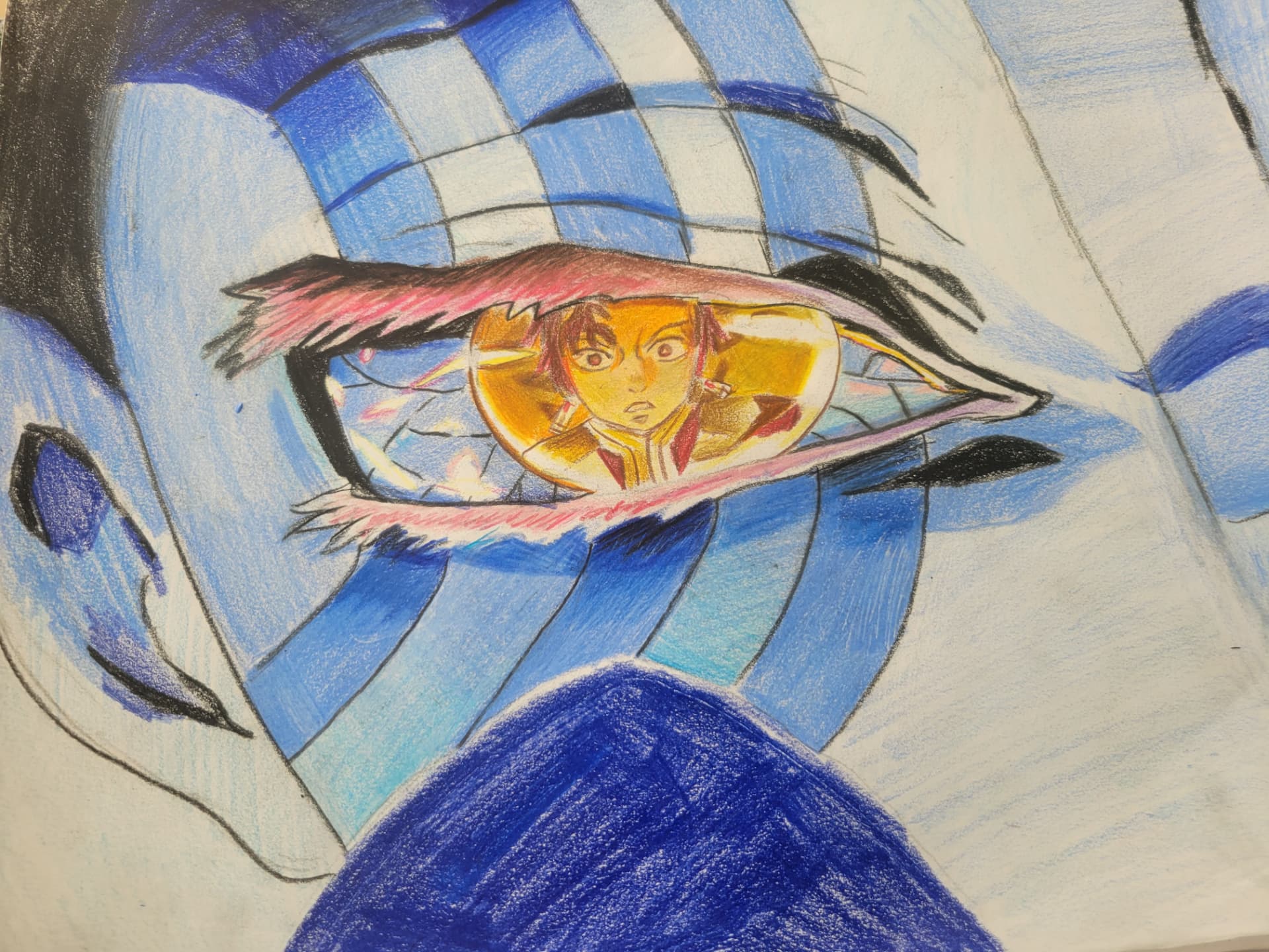 Reflected Eye — artwork by Ally Nash